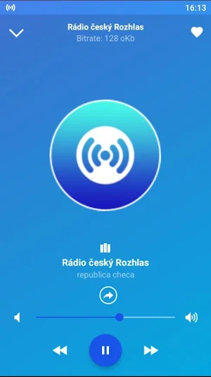 CZ rádio český rozhlas radiožurnál Screenshot 0