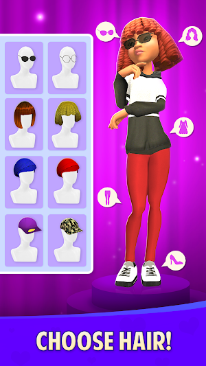 Makeover Girl 3D- Fashion Show Game Screenshot 1