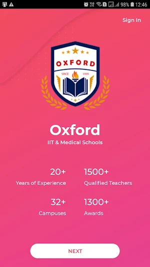 Oxford Schools India Screenshot 0