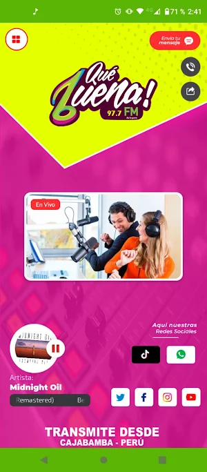 Radio Que Buena Cajabamba Screenshot 0