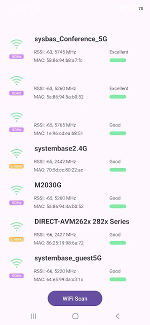 Systembase WScan Screenshot 1