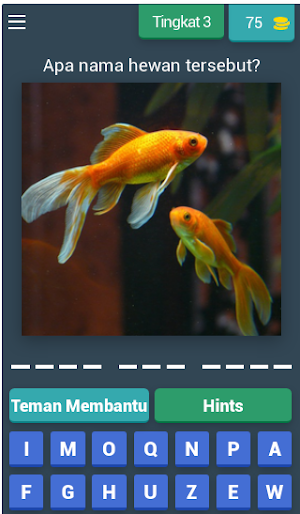 Tantangan nama hewan laut 2022 Screenshot 0