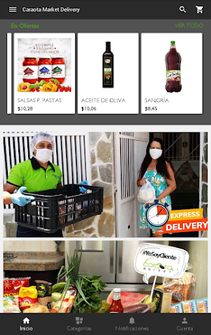 Caraota Market Delivery Screenshot 2