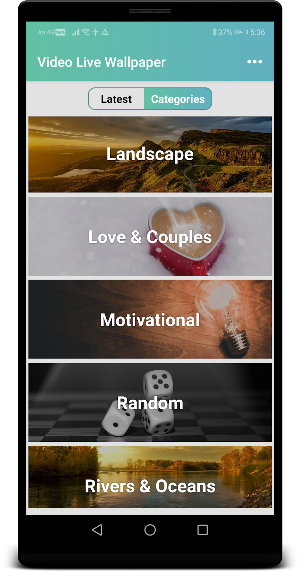 Video Live Wallpapers HD - VidWalls Pro Screenshot 3