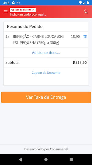 Sabor da Ju Congelados Screenshot 2