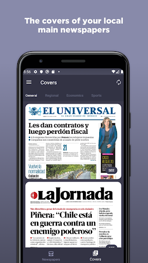 Mexican Newspapers Screenshot 3