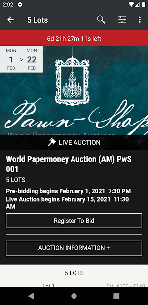 Pawn-Shop.gr Auctions Screenshot 1