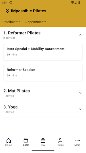 IMpossible Pilates Screenshot 1