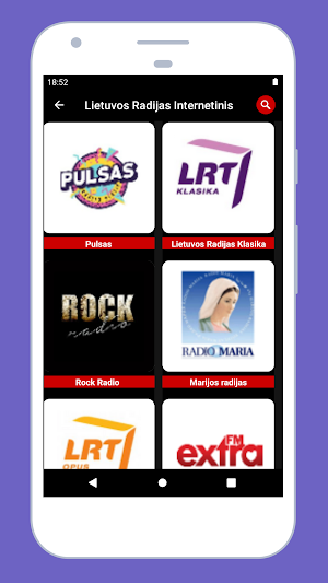 Lithuanian Radio Stations FM Screenshot 1