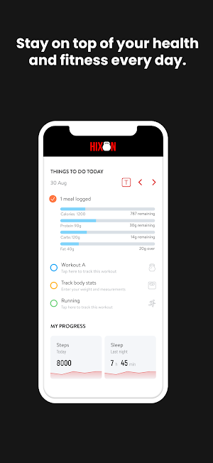 Hixon Fitness Screenshot 1