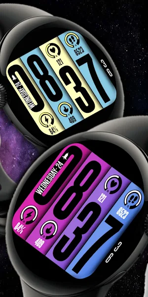 Lollipop Big Modern Watch IN74 Screenshot 0