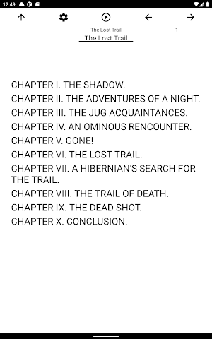 Book, The Lost Trail Screenshot 2