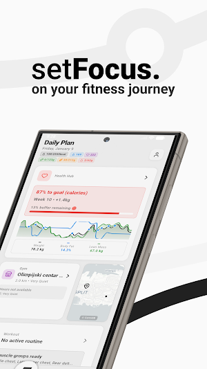 setFocus. - smart workout log Screenshot 0
