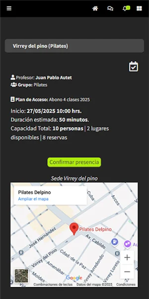 Pilates Delpino Screenshot 1