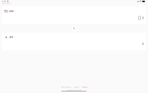 Minimal Currency Converter Screenshot 2