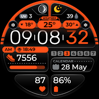 Digital Watch Face - OMG 376