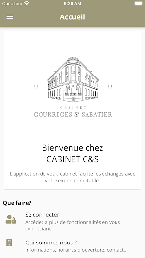 CABINET COURREGES & SABATIER Screenshot 0