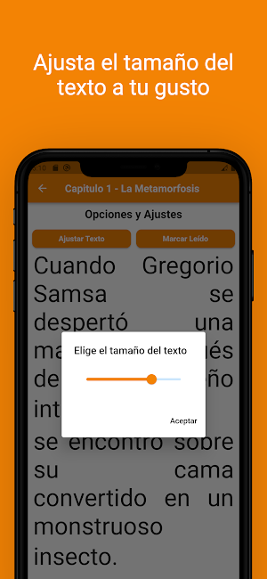 La Metamorfosis - Libro Screenshot 3