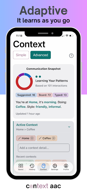 Context AAC Screenshot 2