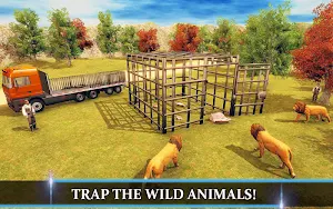 Wild Animal Transporter Truck Simulator Games 2020 Screenshot 3