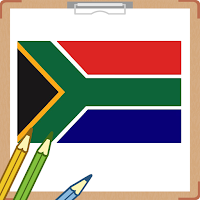African Flags Coloring Book