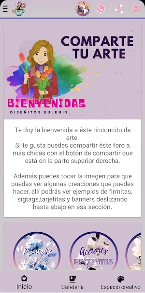 Foro creativo de diseño Screenshot 0
