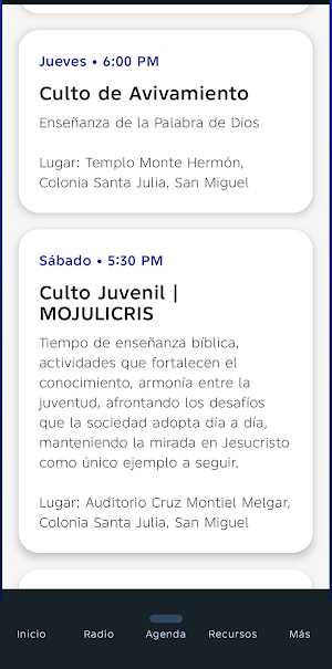 Monte Hermón App Screenshot 3