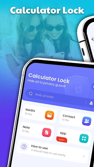 Calculator Lock: Gallery Lock Screenshot 0
