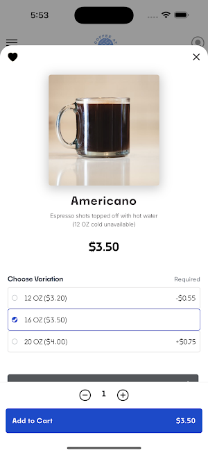 Coffee at the Hub Screenshot 1