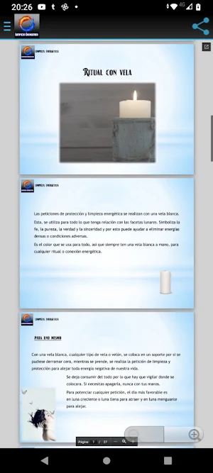 Limpieza Energetica Screenshot 1