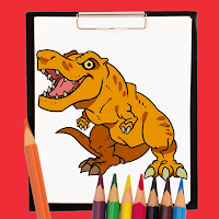 Carnivore Dino Coloring Book