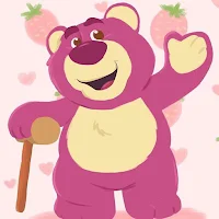 Cute Lotso Bear Wallpaper