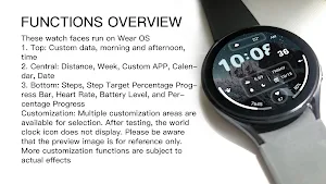 Night Depth of Field Wear OS Screenshot 2