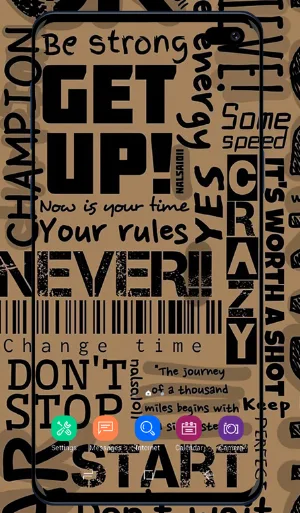 Inspirational Quote Wallpaper Screenshot 3