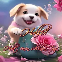 Hallo, Habt einen schönen Tag!