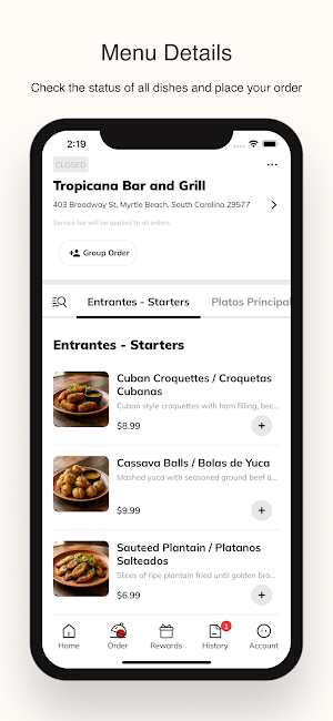 Tropicana Bar and Grill Screenshot 1