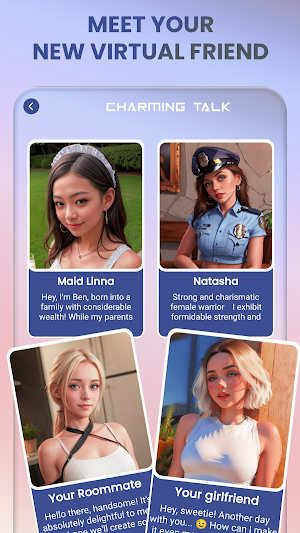 Charming Talk - AI Girlfriend Screenshot 3