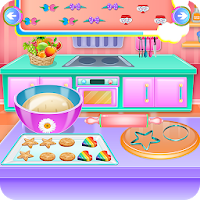 Colorful Cookies Cooking