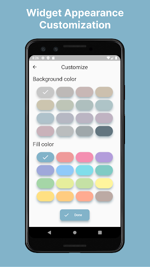 Headphone battery level widget Screenshot 1