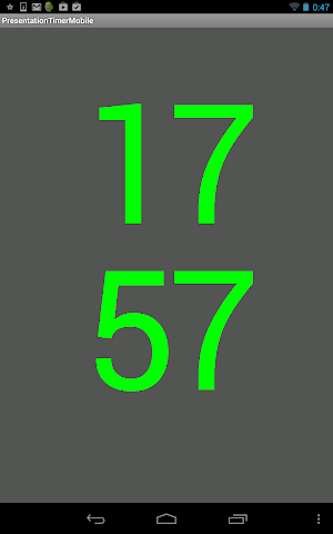 PresentationTimerMobile Screenshot 3