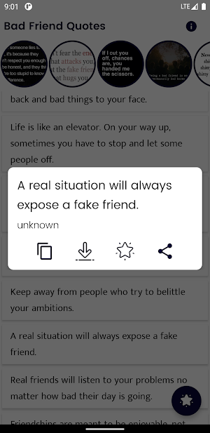 Bad Friend Quotes and Sayings Screenshot 3