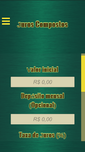 Juros Compostos Screenshot 0