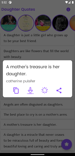 Daughter Quotes and Sayings Screenshot 0