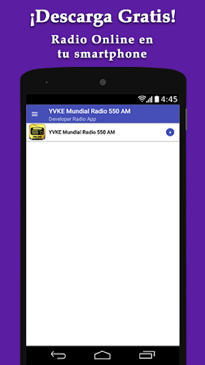YVKE Mundial Radio 550 AM - Radio Online Screenshot 0