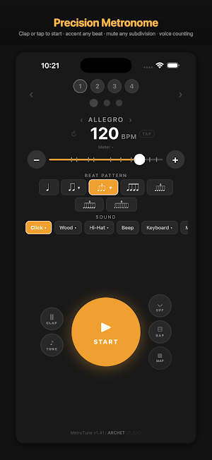MetroTune: Tuner & Metronome Screenshot 1