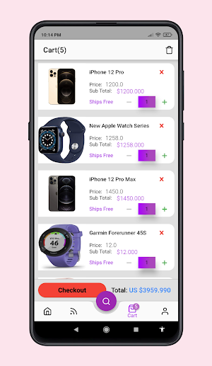 Flutter Shop Screenshot 1