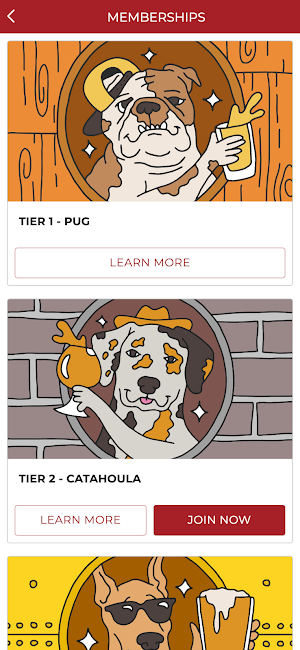 Adopted Dog Brewery Screenshot 2