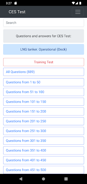LNG tanker Operational CES Screenshot 0