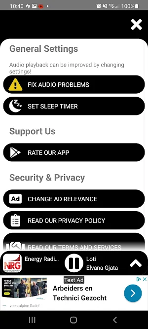Albania Radio – Albanian AM & FM Radio Tuner Screenshot 2
