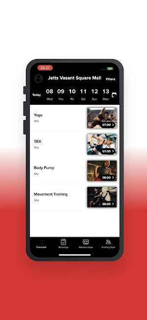 Jetts Fitness India Screenshot 1